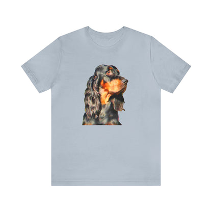 Gordon Setter 'Angus' - Classic Jersey Short Sleeve Tee