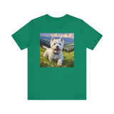 Graceful Westie Unisex Jersey Short Sleeve Tee