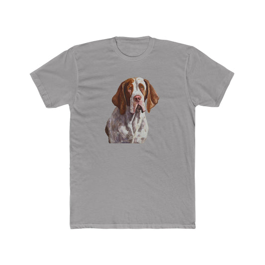Bracco Italiano Men's Fitted Cotton Crew Tee