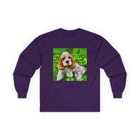 Cocker Spaniel "Hogan" Unisex Cotton Long Sleeve Tee