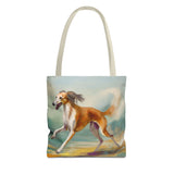 Saluki - Whimsical Dog Art Tote Bag -Perfect for Pet Lovers