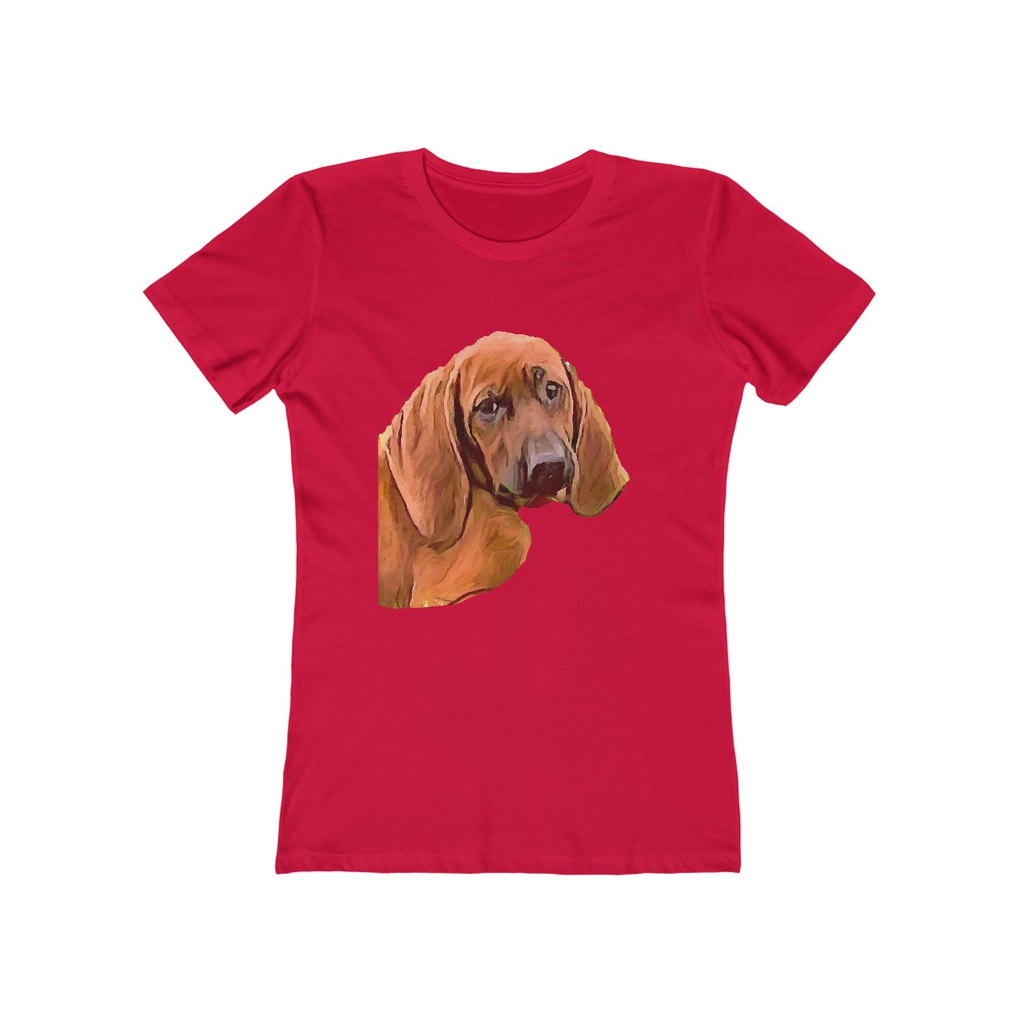 Redbone Coonhound Women's Slim Fit T-Shirt