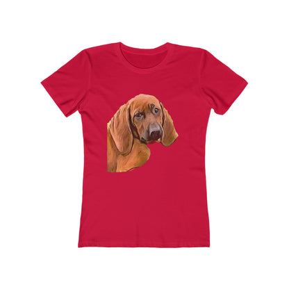 Redbone Coonhound Women's Slim Fit T-Shirt