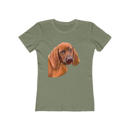 Redbone Coonhound Women's Slim Fit T-Shirt