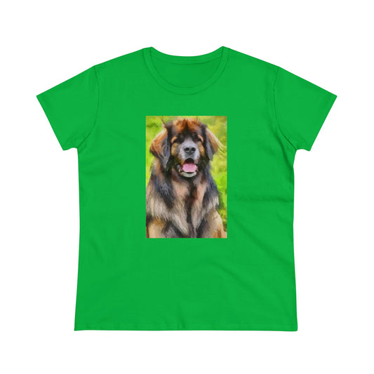 Leonberger Women's Midweight Cotton Tee