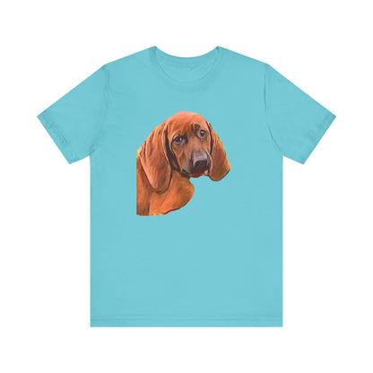 Redbone Coonhound - Unisex Jersey Short Sleeve Tee