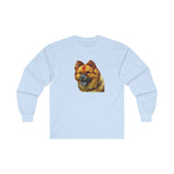 Chow Unisex Cotton Long Sleeve Tee