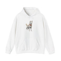 Yakutian Laika - Unisex 50/50 Hooded Sweatshirt