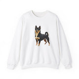 Black & Tan Shiba Inu  -  Unisex 50/50 Crewneck Sweatshirt