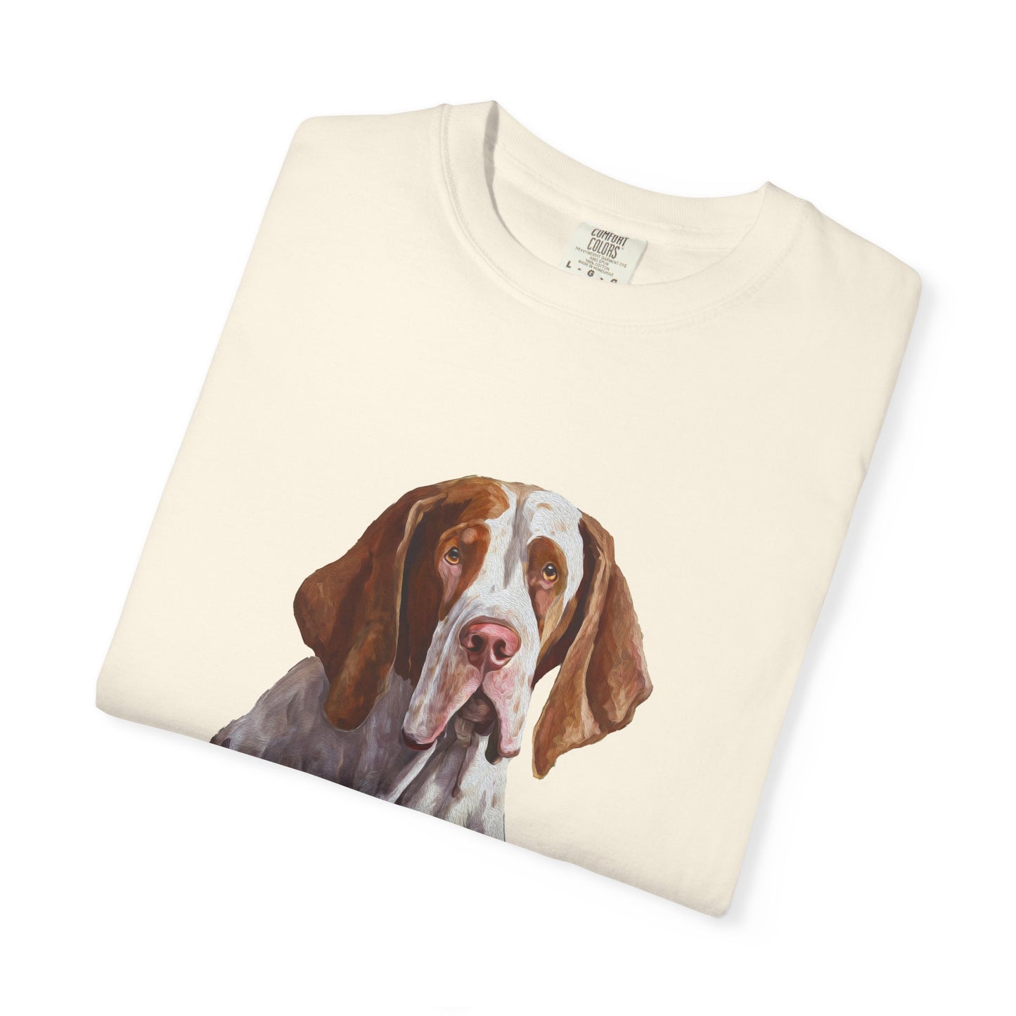 Bracco Italiano Unisex Relaxed Fit Garment-Dyed T-shirt