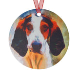 Treeing Walker Coonhound Christmas Tree Metal Ornaments