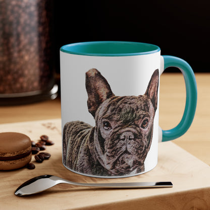 French Bulldog Accent Coffee Mug, 11oz