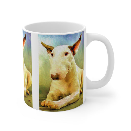 English Bull Terrier Ceramic Mug 11oz