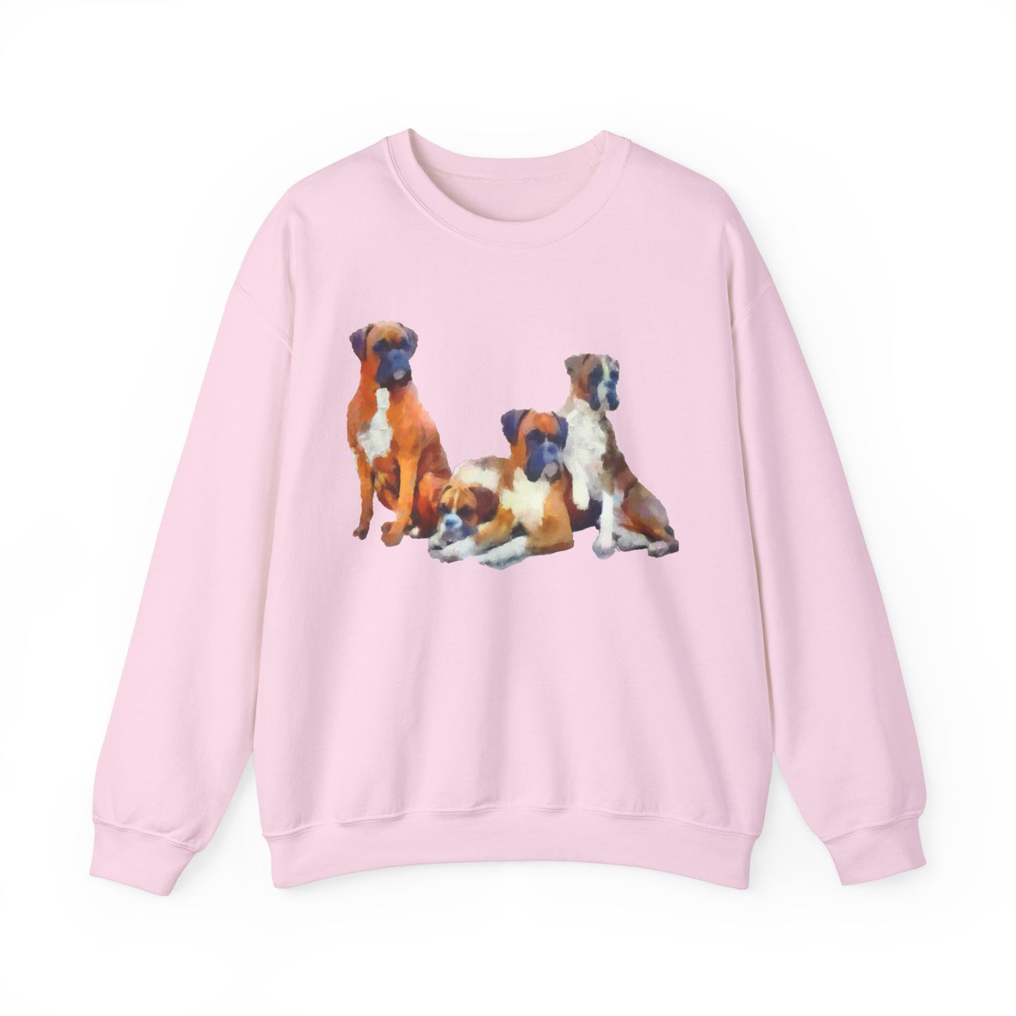 Boxer Quartet Unisex 50/50 Crewneck Sweatshirt