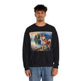 Shiba Inu Unisex 50/50 Crewneck Sweatshirt