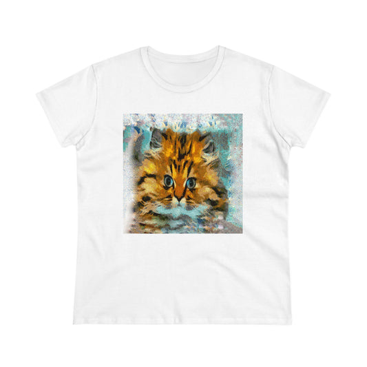 Fat Cat - Women's Midweight Cotton Tee