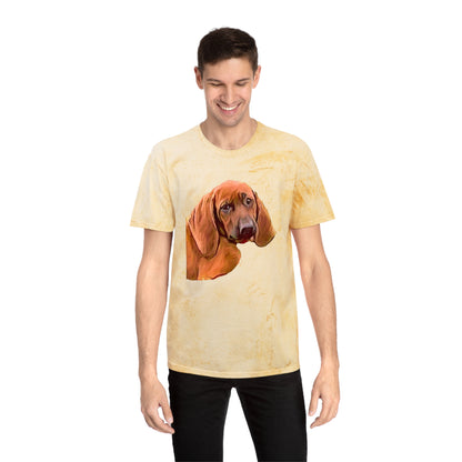 Redbone Coonhound Unisex Cotton Color Blast T-Shirt