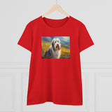 Old English Sheepdog Women's Midweight Cotton Tee