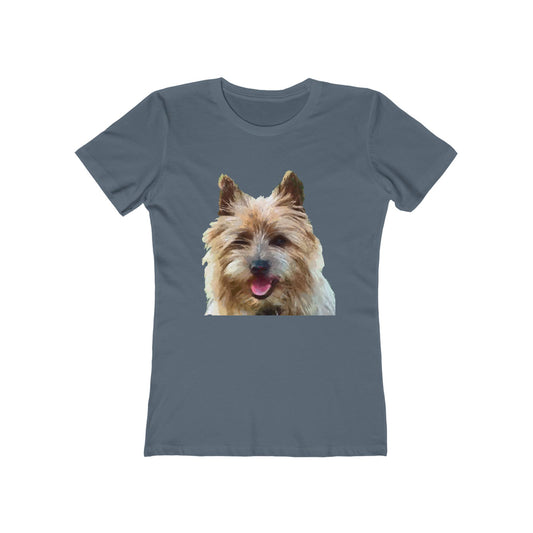 Cairn Terrier 'Toto' Slim Fitted Women's T-Shirt