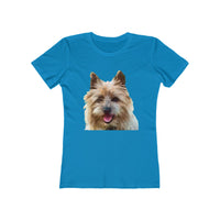 Cairn Terrier 'Toto' Slim Fitted Women's T-Shirt