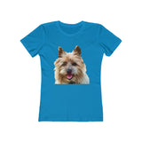 Cairn Terrier 'Toto' Slim Fitted Women's T-Shirt