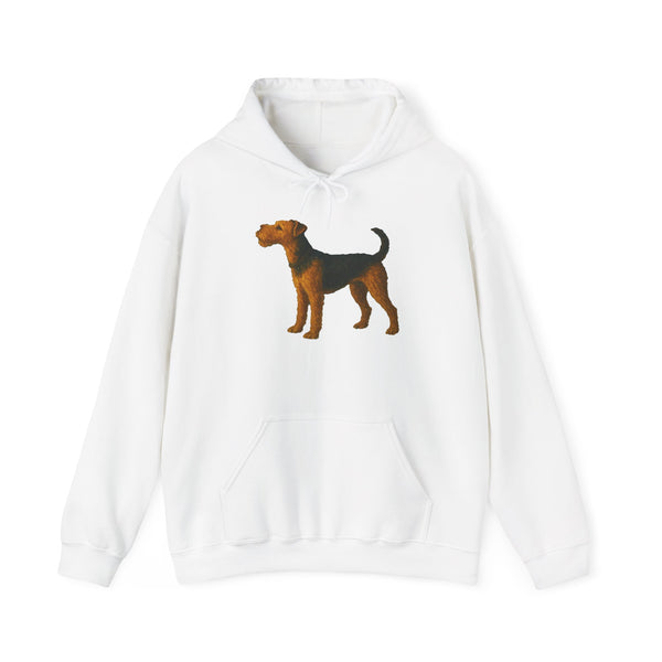 Airedale Terrier #2 - Unisex 50/50 Hooded Sweatshirt