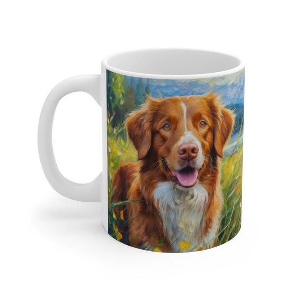 Nova Scotia Duck Tolling Retriever 'Dixie' Ceramic Mug 11oz