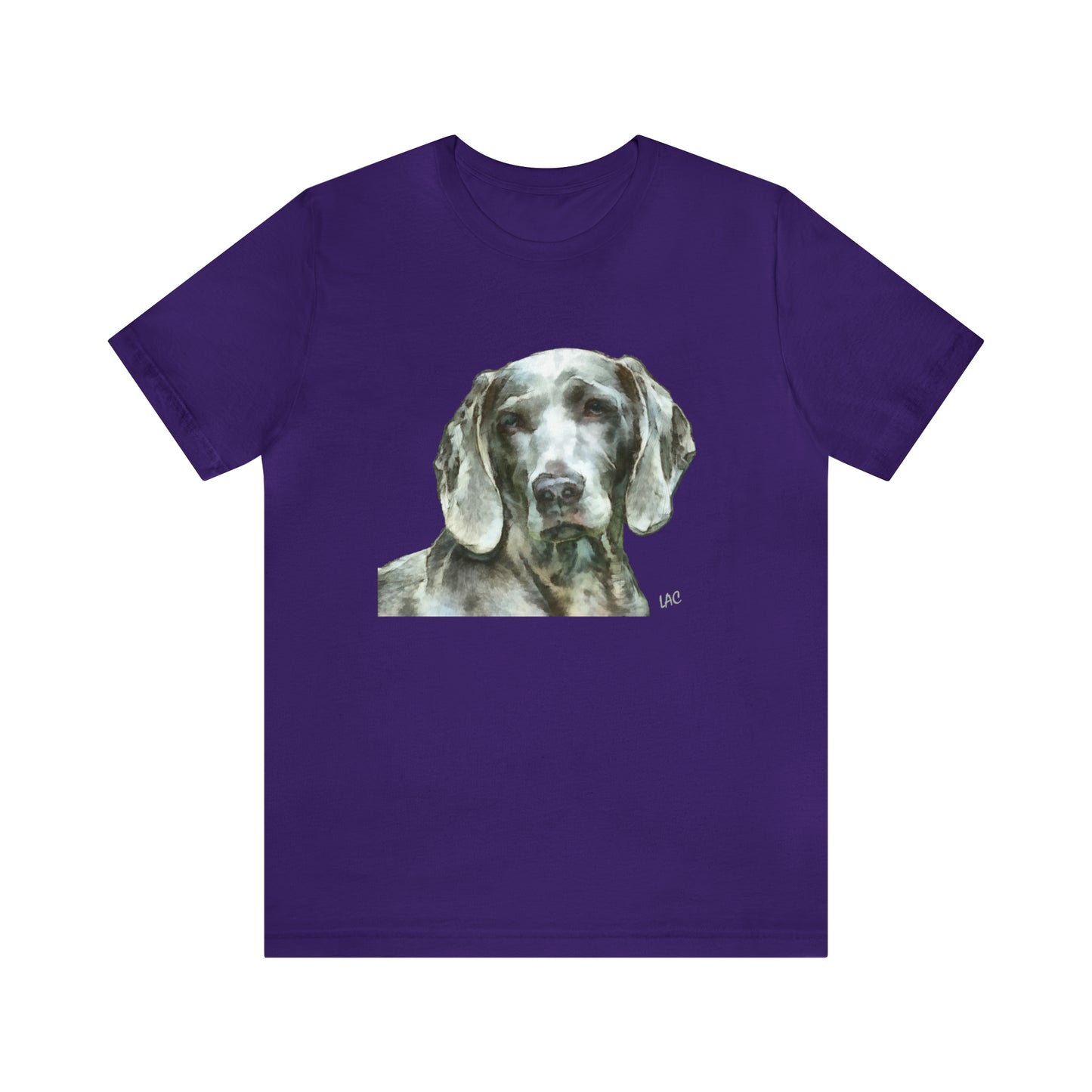 Weimaraner 'Greyson' -  Classic Jersey Short Sleeve Tee