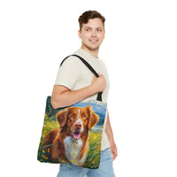 Nova Scotia Duck Tolling Retriever 'Dixie' Tote Bag