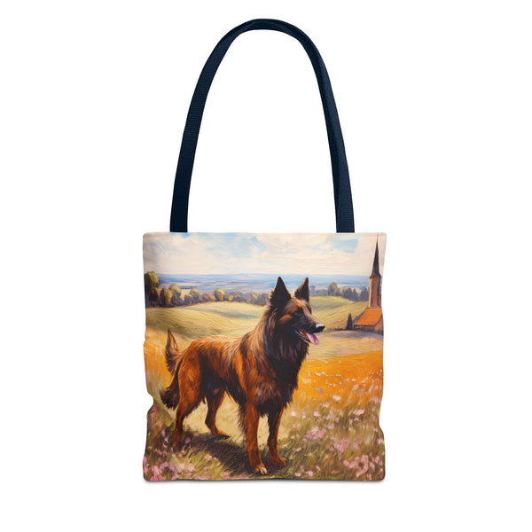 Belgian Tervuren Polyester Tote Bag – Artistic Elegance