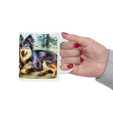 Finnish Lapphund Ceramic Mug 11oz