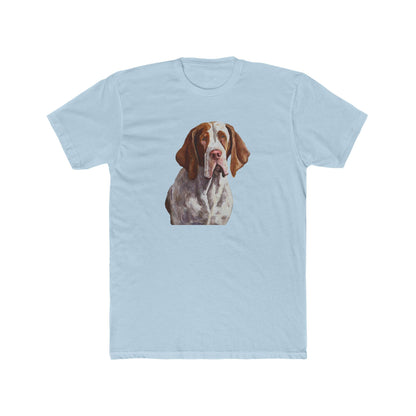 Bracco Italiano Men's Fitted Cotton Crew Tee