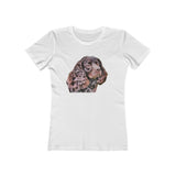 American Water Spaniel Women's Slim Fit Ringspun Cotton T-Shirt