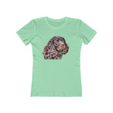 American Water Spaniel Women's Slim Fit Ringspun Cotton T-Shirt