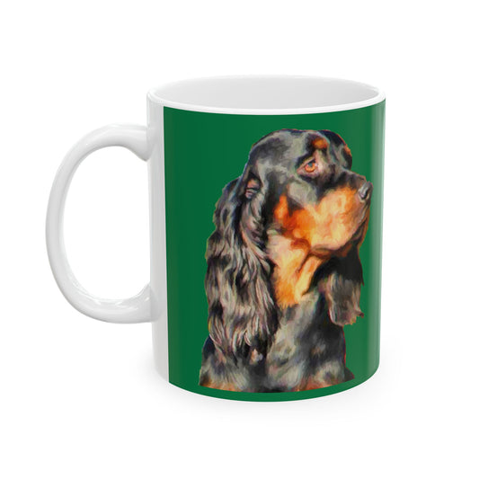 Gordon Setter 'Angus' Ceramic Mug 11oz
