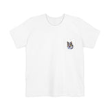 Alaskan Klee Kai Unisex Pocket Ringspun Cotton T-shirt