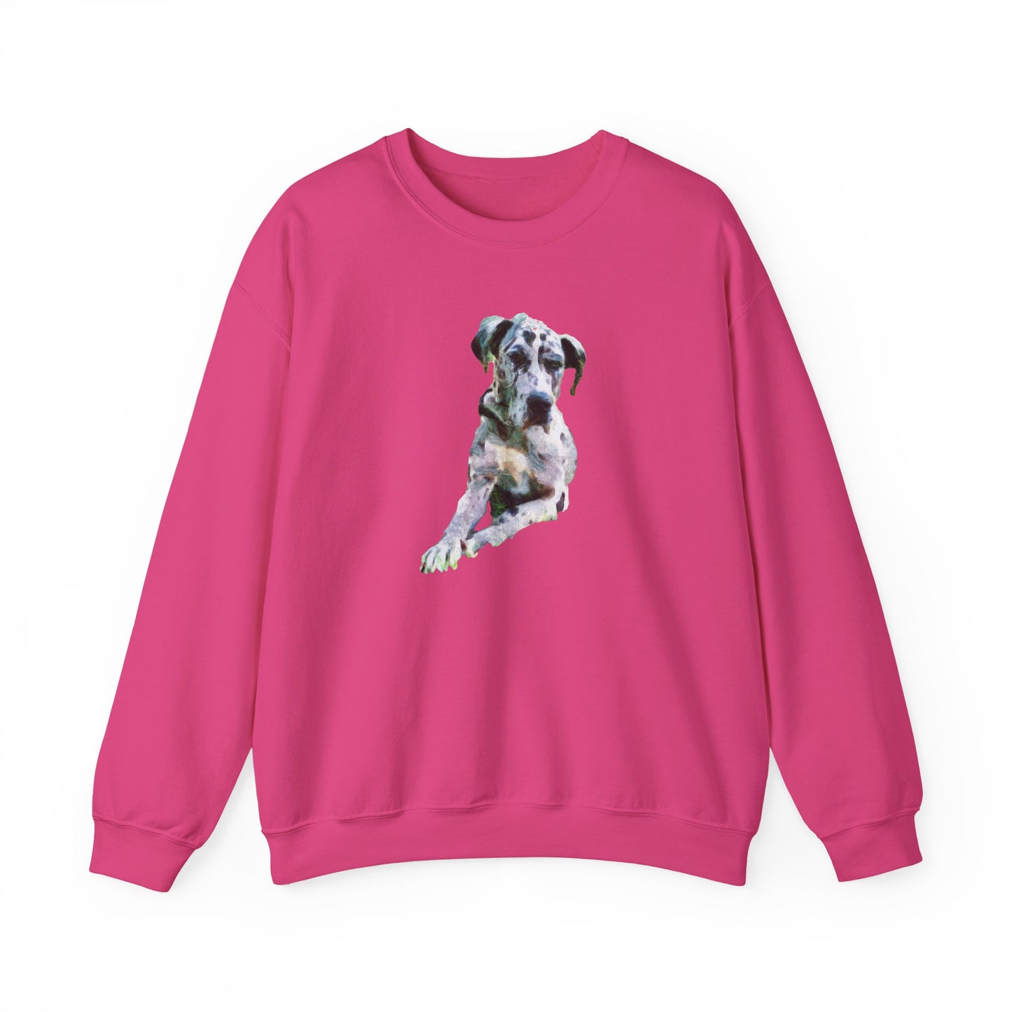 Great Dane 'Leonid' Unisex 50/50 Crewneck Sweatshirt