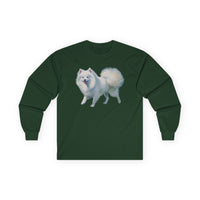 Japanese Spitz Unisex Classic Cotton Long Sleeve Tee