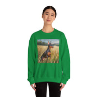 German Pinscher 50/50 Crewneck Sweatshirt