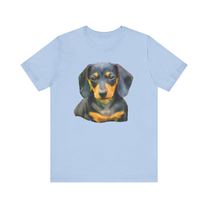 Dachshund 'Doxie #2' Unisex Jersey Short Sleeve Tee