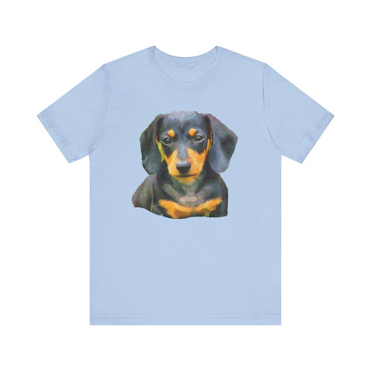 Dachshund 'Doxie #2' Unisex Jersey Short Sleeve Tee