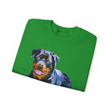 Rottweiler 'Lina' Unisex 50/50  Crewneck Sweatshirt