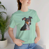 Teddy Roosevelt Terrier Unisex Jersey Short Sleeve Tee