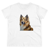 "Icelandic Sheepdog Women's Midweight Cotton Tee"