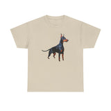 Doberman Pinscher Unisex Heavy Cotton Tee