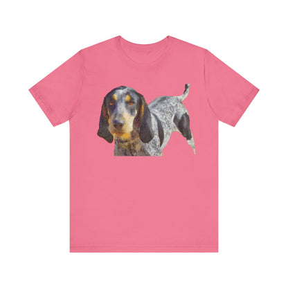 Bluetick Coonhound Unisex Jersey Short Sleeve Tee