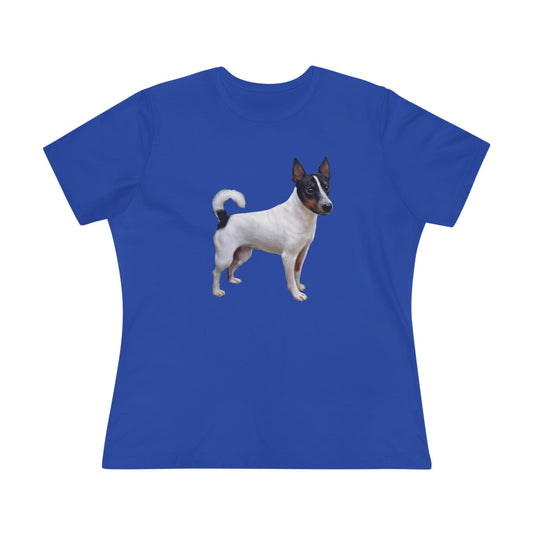 Japanese Terrier Relaxed Fit Women's Cotton Tee - Perfect Gift for Dog Lovers