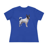 Japanese Terrier Relaxed Fit Women's Cotton Tee - Perfect Gift for Dog Lovers
