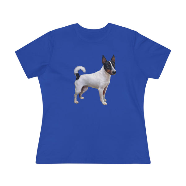 Japanese Terrier Relaxed Fit Women's Cotton Tee - Perfect Gift for Dog Lovers