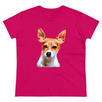 Rat Terrier Women's Midweight Cotton Tee